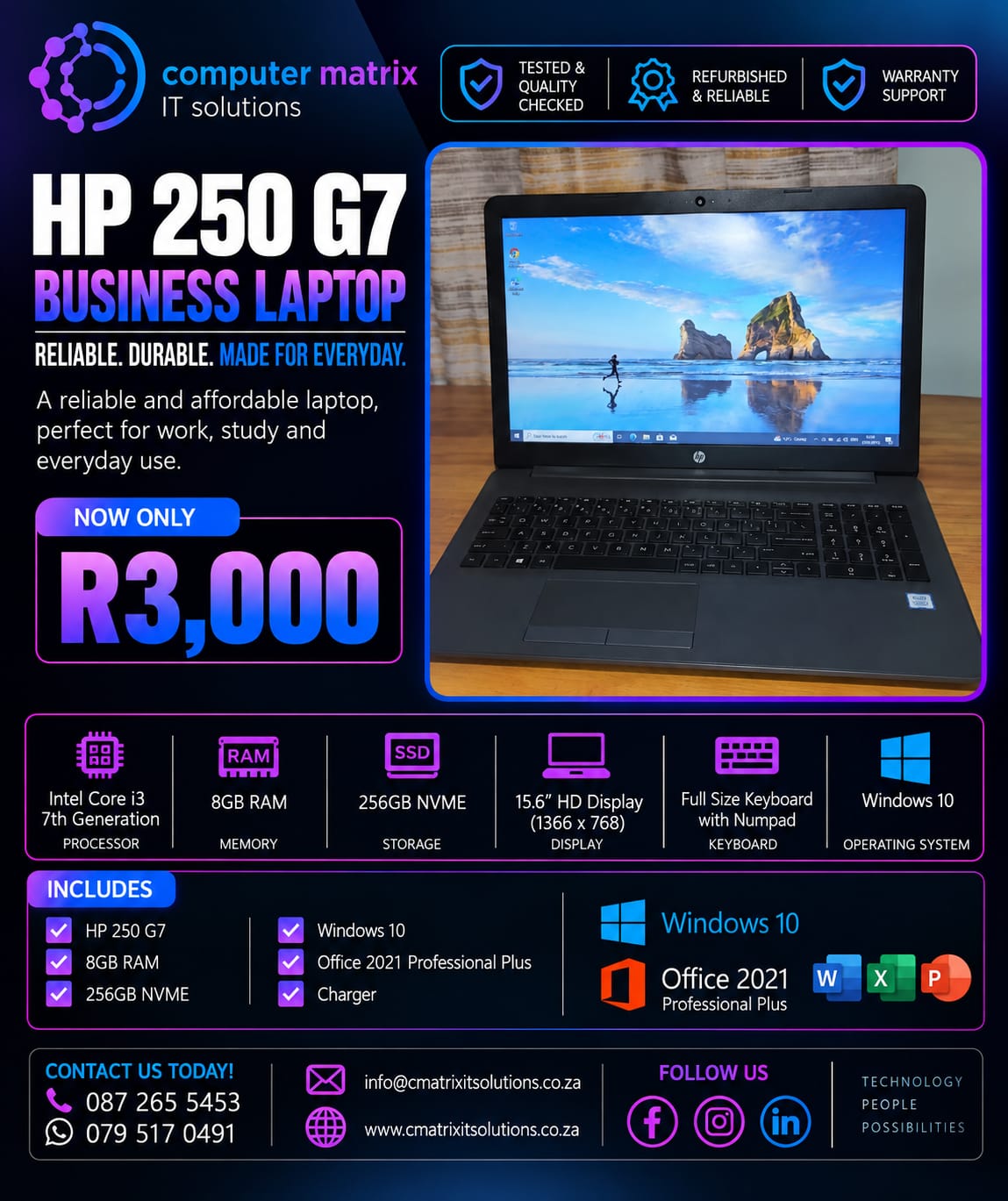 HP 250 G7