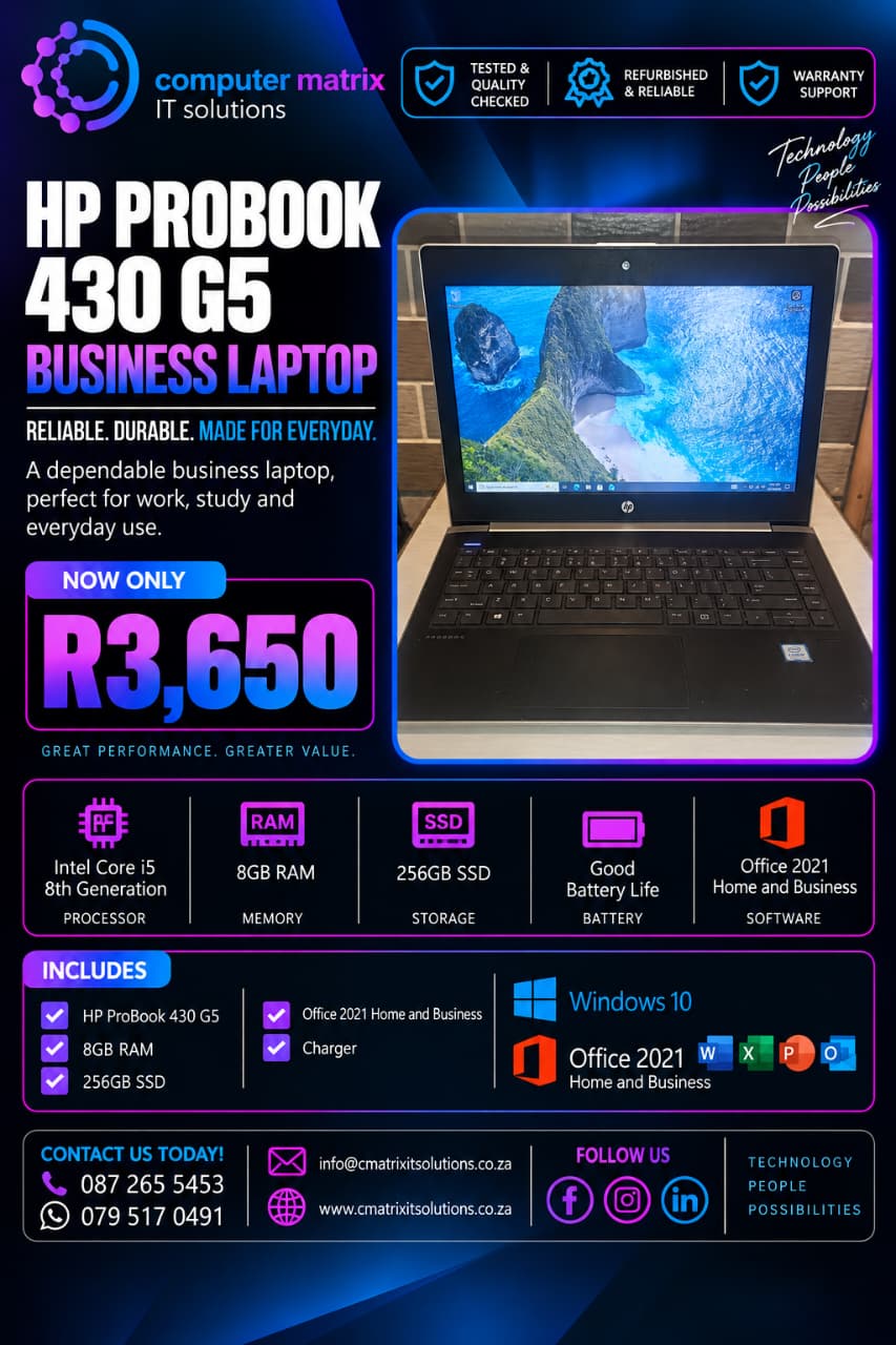 HP ProBook 430 G5